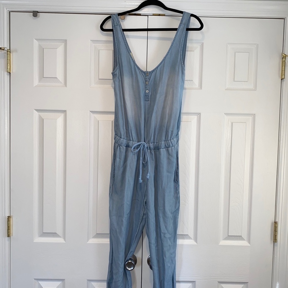 CLOTH & STONE denim jumpsuit